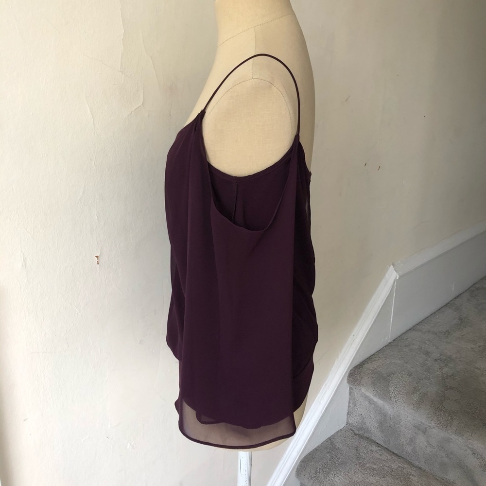 Bailey44 Tombe Cold-Shoulder Layered Chiffon Top - image 2